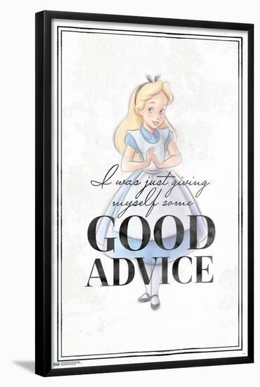 Disney 100th Anniversary - Good Advice-Trends International-Framed Poster