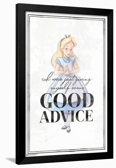 Disney 100th Anniversary - Good Advice-Trends International-Framed Poster