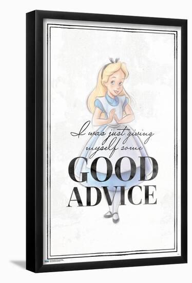 Disney 100th Anniversary - Good Advice-Trends International-Framed Poster