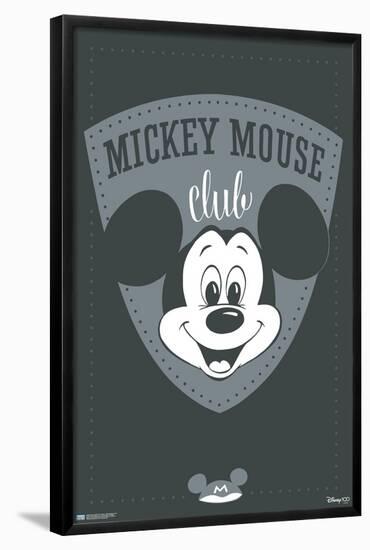 Disney 100th Anniversary - Mickey Mouse Club-Trends International-Framed Poster