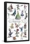 Disney 100th Anniversary - Platinum-Trends International-Framed Poster