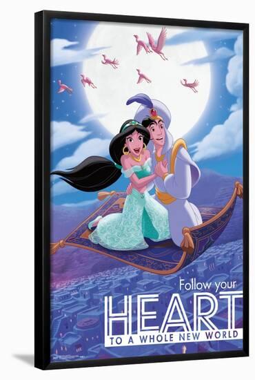 Disney Aladdin - Carpet Ride-Trends International-Framed Poster