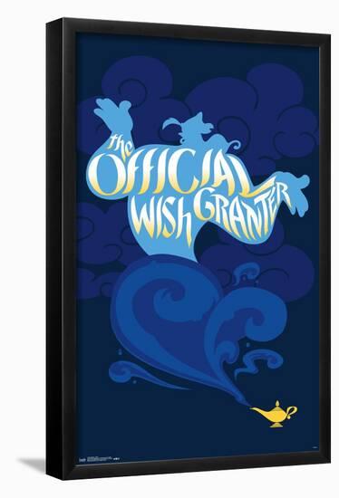 Disney Aladdin - Genie-Trends International-Framed Poster