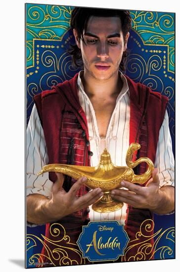 Disney Aladdin - Lamp-Trends International-Mounted Poster