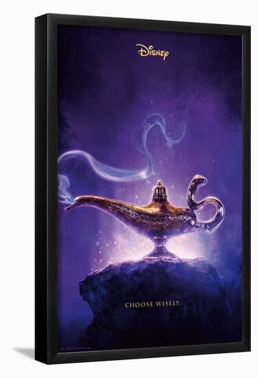 Disney Aladdin - Teaser-Trends International-Framed Poster