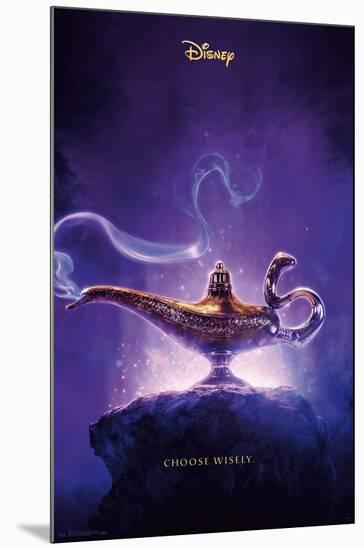 Disney Aladdin - Teaser-Trends International-Mounted Poster