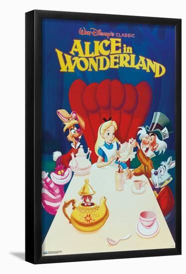 Disney Alice in Wonderland - 70th Anniversary-Trends International-Framed Poster