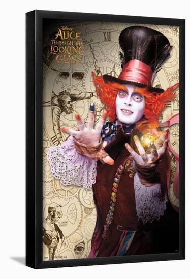 Disney Alice Through the Looking Glass - Mad Hatter-Trends International-Framed Poster