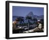 Disney Artist Mary Blair Working in Brazil W. Company Founder Walt Disney-null-Framed Premium Photographic Print