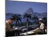 Disney Artist Mary Blair Working in Brazil W. Company Founder Walt Disney-null-Mounted Premium Photographic Print