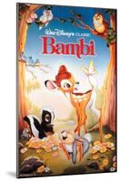 Disney Bambi - One Sheet-Trends International-Mounted Poster