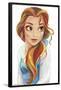 Disney Beauty And The Beast - Belle - Stylized-Trends International-Framed Poster