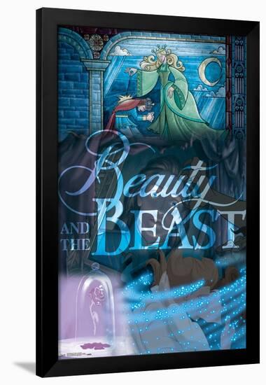 Disney Beauty And The Beast - Enchanted-Trends International-Framed Poster