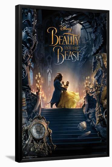 Disney Beauty And The Beast - Triptych 2-Trends International-Framed Poster