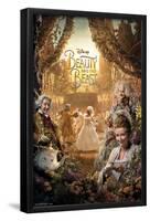 Disney Beauty And The Beast - Triptych 3-Trends International-Framed Poster