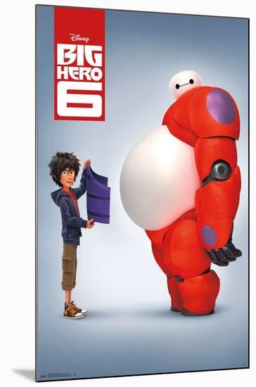 Disney Big Hero 6 - Baymax-Trends International-Mounted Poster