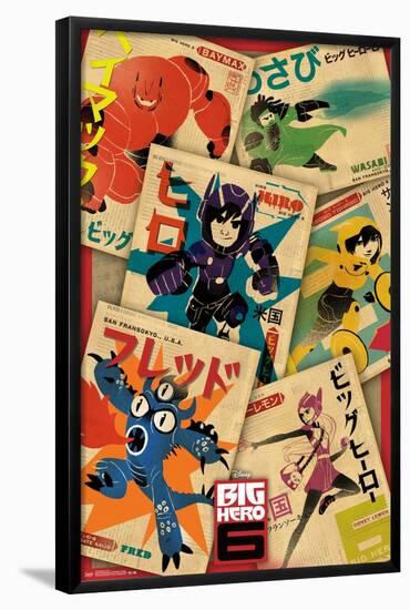 Disney Big Hero 6 - Grid-Trends International-Framed Poster