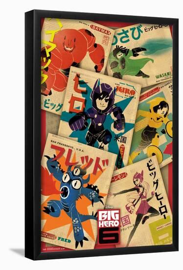 Disney Big Hero 6 - Grid-Trends International-Framed Poster