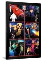 Disney Big Hero 6 - Heroes-Trends International-Framed Poster