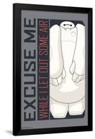 Disney Big Hero 6: The Series - Excuse Me-Trends International-Framed Poster