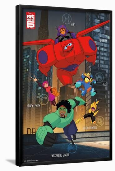 Disney Big Hero 6: The Series - Group-Trends International-Framed Poster