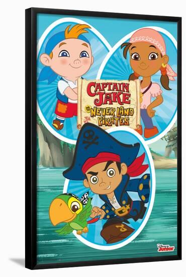 Disney Captain Jake - Group-Trends International-Framed Poster