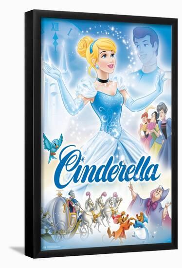 Disney Cinderella - Cover-Trends International-Framed Poster