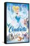 Disney Cinderella - Cover-Trends International-Framed Stretched Canvas