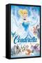 Disney Cinderella - Cover-Trends International-Framed Stretched Canvas