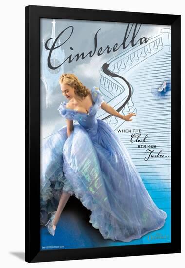 Disney Cinderella - Stairs-Trends International-Framed Poster