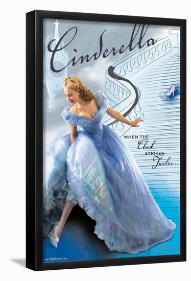 Disney Cinderella - Stairs-Trends International-Framed Poster