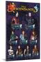 Disney Descendants 3 - Grid-Trends International-Mounted Poster