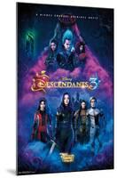 Disney Descendants 3 - One Sheet-Trends International-Mounted Poster