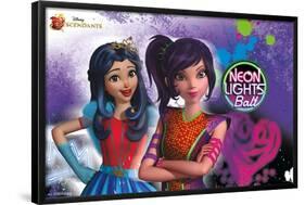 Disney Descendants - Neon-Trends International-Framed Poster