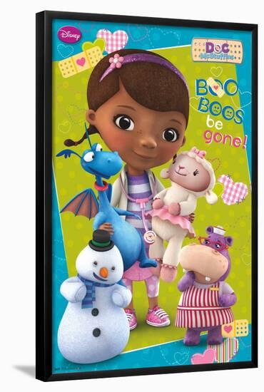 Disney Doc McStuffins - Boo Boos be Gone-Trends International-Framed Poster