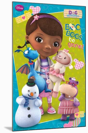 Disney Doc McStuffins - Boo Boos be Gone-Trends International-Mounted Poster