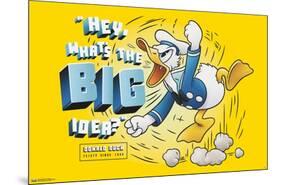 Disney Donald Duck - Big Idea-Trends International-Mounted Poster