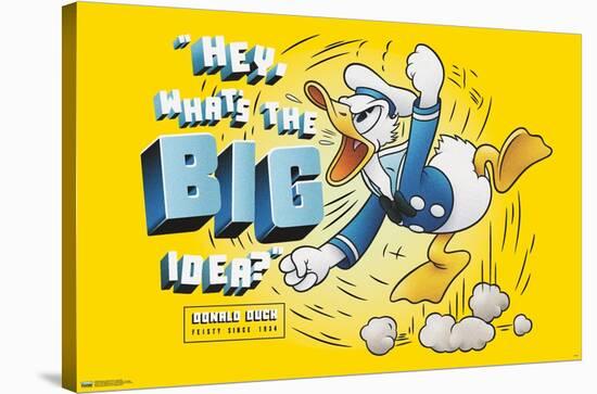 Disney Donald Duck - Big Idea-Trends International-Stretched Canvas