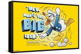 Disney Donald Duck - Big Idea-Trends International-Framed Stretched Canvas