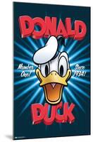 Disney Donald Duck - Number One-Trends International-Mounted Poster