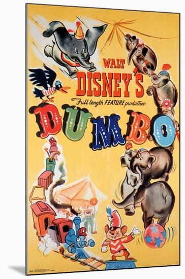 Disney Dumbo - Classic One Sheet-Trends International-Mounted Poster