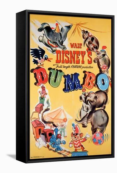 Disney Dumbo - Classic One Sheet-Trends International-Framed Stretched Canvas