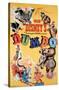 Disney Dumbo - Classic One Sheet-Trends International-Stretched Canvas