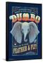 Disney Dumbo - Feather-Trends International-Framed Poster