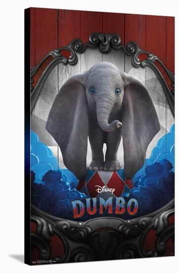 Disney Dumbo - One Sheet-Trends International-Stretched Canvas