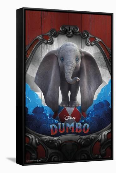 Disney Dumbo - One Sheet-Trends International-Framed Stretched Canvas