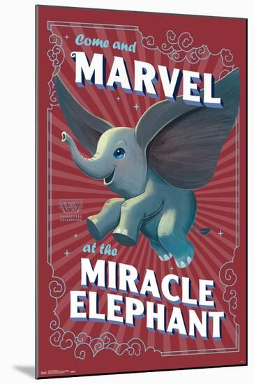 Disney Dumbo - Wonder-Trends International-Mounted Poster