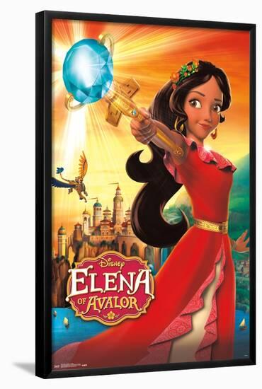 Disney Elena of Avalor - One Sheet-Trends International-Framed Poster