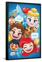 Disney Emoji - Disney Princess-Trends International-Framed Poster