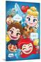 Disney Emoji - Disney Princess-Trends International-Mounted Poster